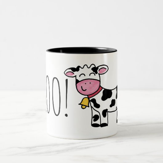 2 Couleurs Tasse de vache (Centre)