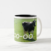 2 Couleurs Tasse de vache (Devant droit)