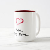 2 Couleurs Tasse de Valentine (Devant droit)