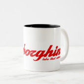 2 Couleurs Tasse de Vanborghini (Devant droit)