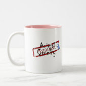 2 Couleurs Tasse de végétaliens d'amour (Gauche)