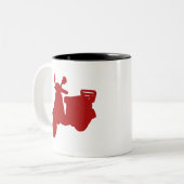 2 Couleurs Tasse de vélo de moteur (Devant gauche)