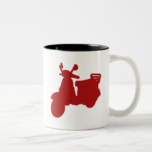 2 Couleurs Tasse de vélo de moteur (Droit)