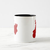 2 Couleurs Tasse de vélo de moteur (Centre)