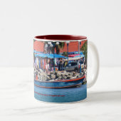 2 Couleurs Tasse de vendeurs - customisée (Devant droit)
