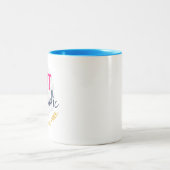 2 Couleurs tasse de vêtement manqué (Centre)