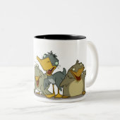 2 Couleurs Tasse de vilain petit canard (Devant droit)