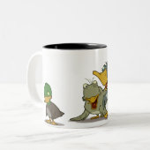 2 Couleurs Tasse de vilain petit canard (Devant gauche)