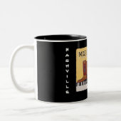 2 COULEURS TASSE DE VILLE DE MUSIQUE (Gauche)