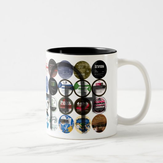 2 Couleurs Tasse de ville de spatule 20ème (Droit)
