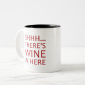 2 Couleurs Tasse de vin (Devant gauche)