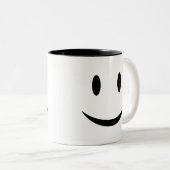 2 Couleurs Tasse de visage (Devant droit)