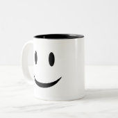 2 Couleurs Tasse de visage (Devant gauche)