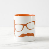 2 Couleurs tasse de visage de teamE4E (Centre)