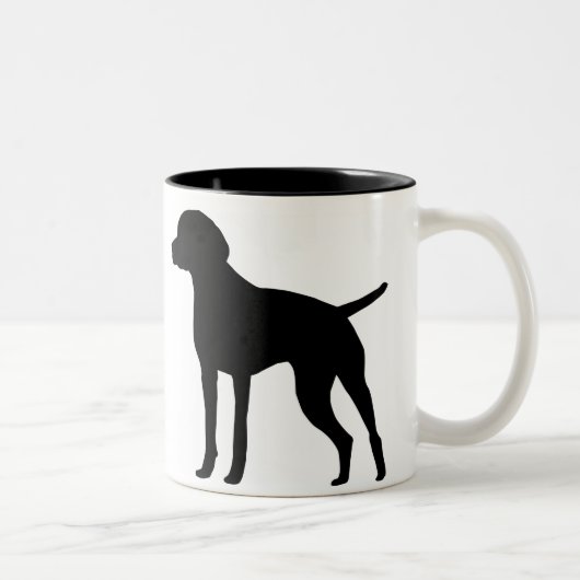 2 Couleurs Tasse de Vizsla (Droit)