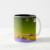 2 Couleurs Tasse de vol de Cyberian (Devant droit)