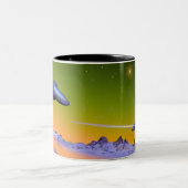 2 Couleurs Tasse de vol de Cyberian (Centre)