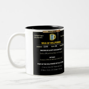 2 Couleurs Tasse de volonté