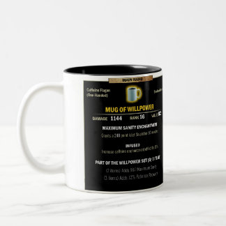 2 Couleurs Tasse de volonté