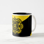 2 Couleurs Tasse de Voluntaryist (Devant droit)