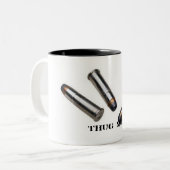 2 Couleurs Tasse de voyou (Devant gauche)