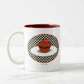 2 Couleurs Tasse de wagon-restaurant de petit gâteau de (Gauche)