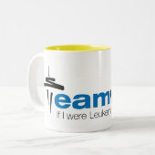 2 Couleurs Tasse de Walt d'équipe (Devant gauche)