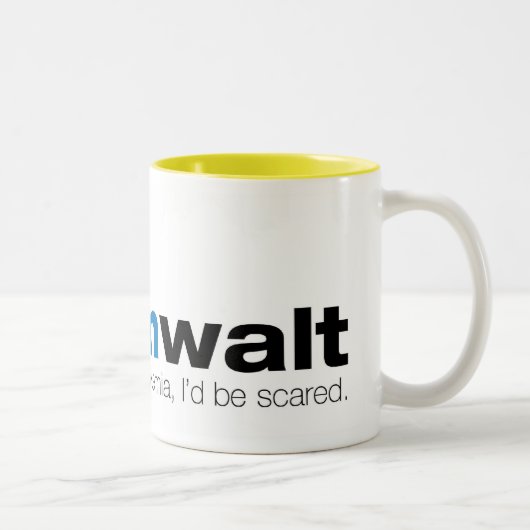 2 Couleurs Tasse de Walt d'équipe (Droit)