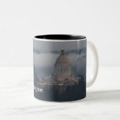 2 Couleurs Tasse de Washington d'Olympia (Devant droit)