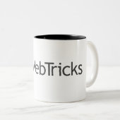 2 Couleurs Tasse de WebTricks (Devant droit)