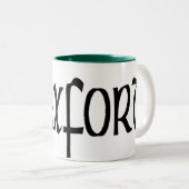 2 Couleurs Tasse de Wexford du comté (Devant droit)