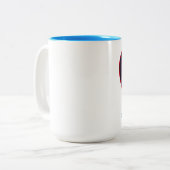 2 Couleurs Tasse de Wolfie (Devant gauche)