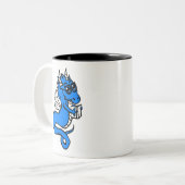 2 Couleurs Tasse de Wyrm de livre (Devant gauche)