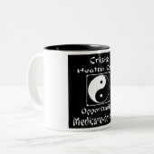 2 Couleurs Tasse de Yin Yang (Devant gauche)