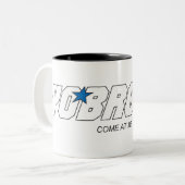 2 Couleurs Tasse de Yo Bro (Devant gauche)