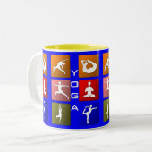 2 Couleurs Tasse de yoga (Devant gauche)