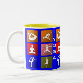 2 Couleurs Tasse de yoga (Gauche)