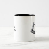 2 Couleurs Tasse de yoga - pose d'arc (Centre)