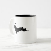 2 Couleurs Tasse de Yooper (Devant gauche)