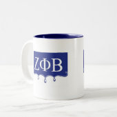 2 Couleurs Tasse de Zeta (Devant gauche)