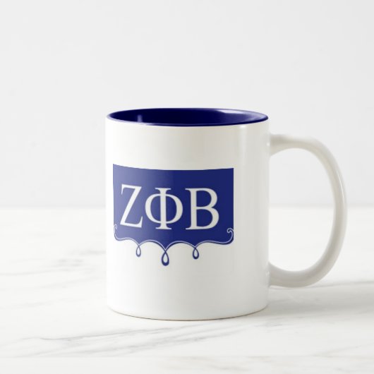 2 Couleurs Tasse de Zeta (Droit)