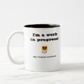 2 Couleurs Tasse de zone de construction (Gauche)
