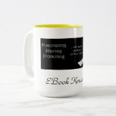 2 Couleurs Tasse d'EBook Korner Kafé (Devant gauche)