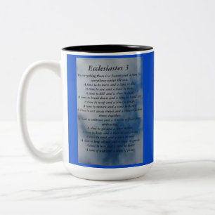 2 Couleurs Tasse d'Ecclesiastes