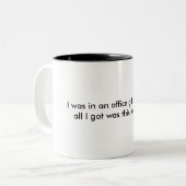 2 Couleurs Tasse d'échange de cadeau de bureau (Devant gauche)