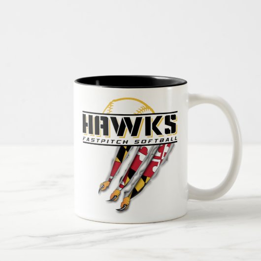 2 Couleurs Tasse - déchirée (Droit)