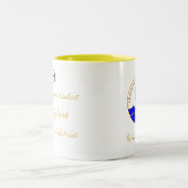 2 Couleurs Tasse d'école de direction (Centre)