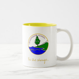 2 Couleurs Tasse d'école de direction