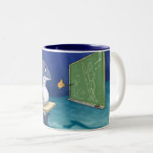 2 Couleurs Tasse d'école de requin (Devant droit)