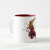 2 Couleurs Tasse décorée d'un monogramme "G " du "ARS (Devant gauche)